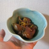 麺つゆで簡単♪　鶏レバーの生姜煮